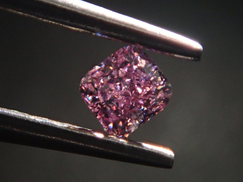 【31500938掲載】ピンクダイヤモンド 0.117ctルース(FANCY PURPLISH PINK, SI2)