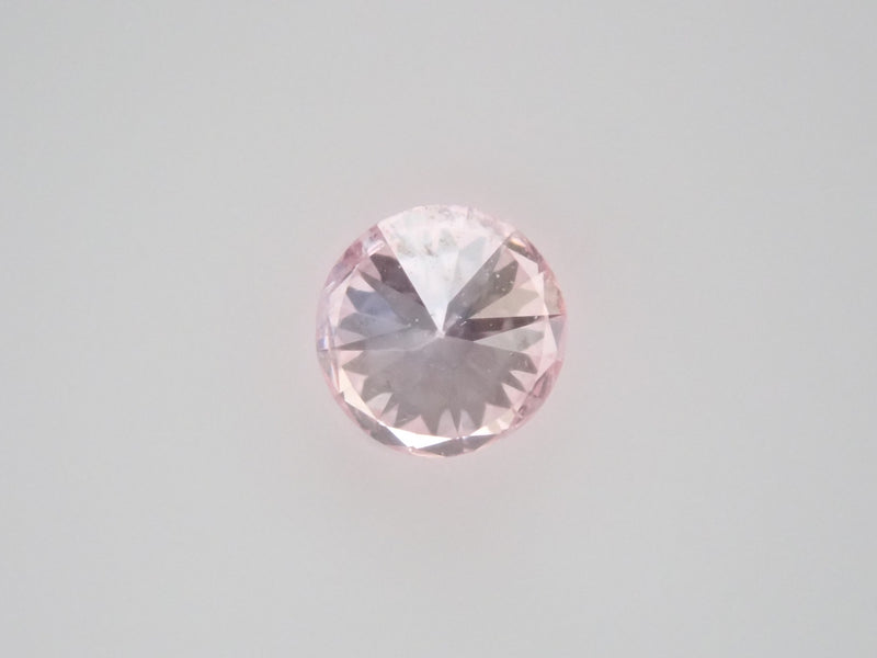 ピンクダイヤモンド 0.119ctルース(FANCY LIGHT PURPLISH PINK, SI2)