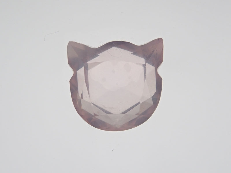 【猫カット】ローズクォーツ 8mm ルース