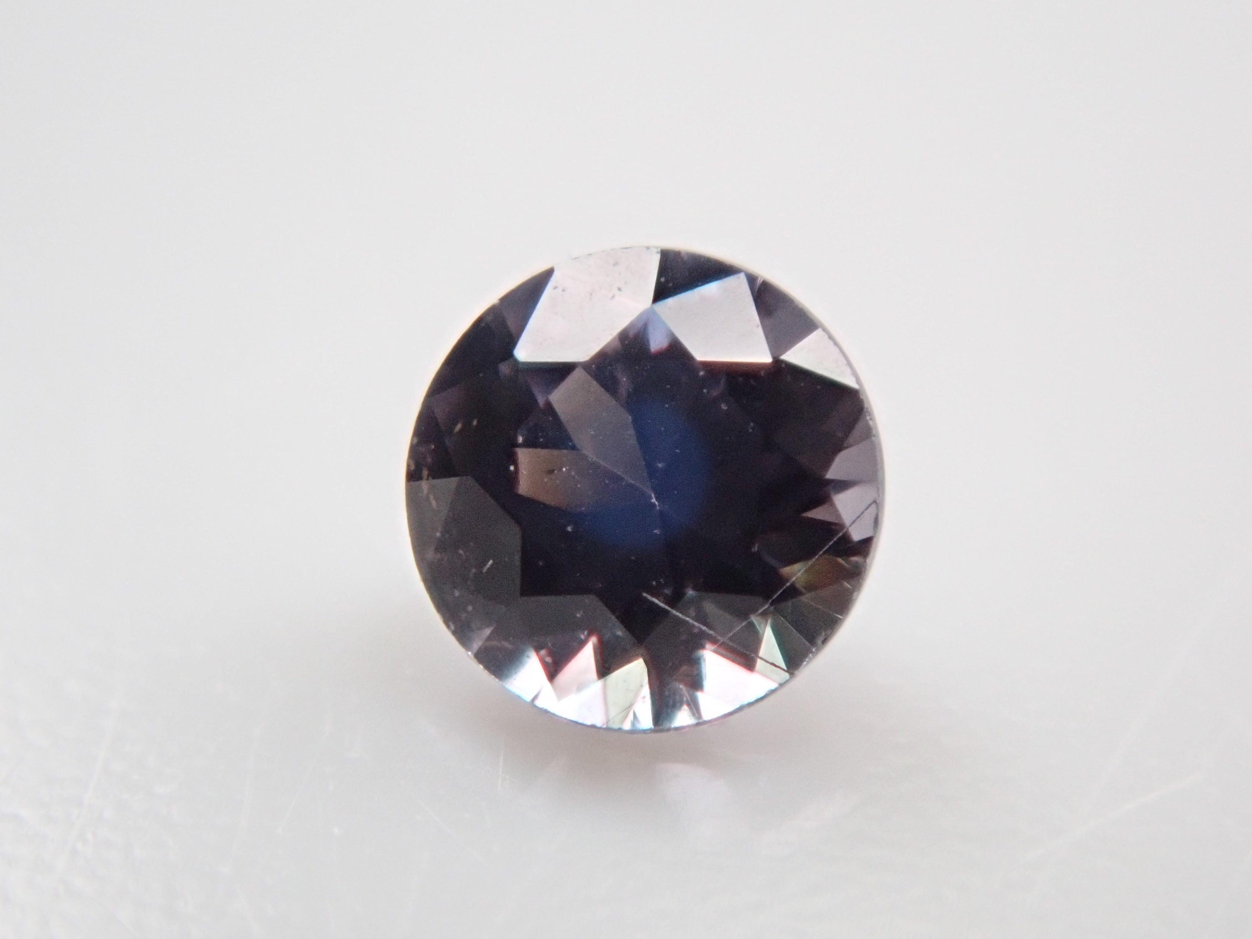 Bekily Blue Garnet from Madagascar (color change garnet) 2.5mm/0.078ct