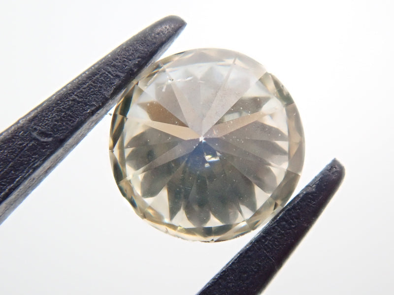 ダイヤモンド 4.5mm/0.375ctルース(M, SI2, GOOD,グリーン蛍光 ...