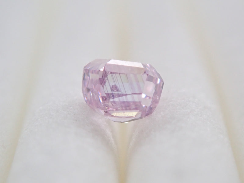 パープルダイヤモンド 0.282ctルース(FANCY PINK PURPLE, SI1)