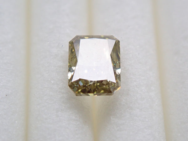 【32500944掲載】カメレオンダイヤモンド 0.297ctルース(FANCY DEEP BROWNISH GREEN YELLOW, SI2)