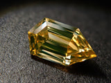 イエローダイヤモンド 0.302ctルース(FANCY DEEP ORANGY YELLOW, VS1)