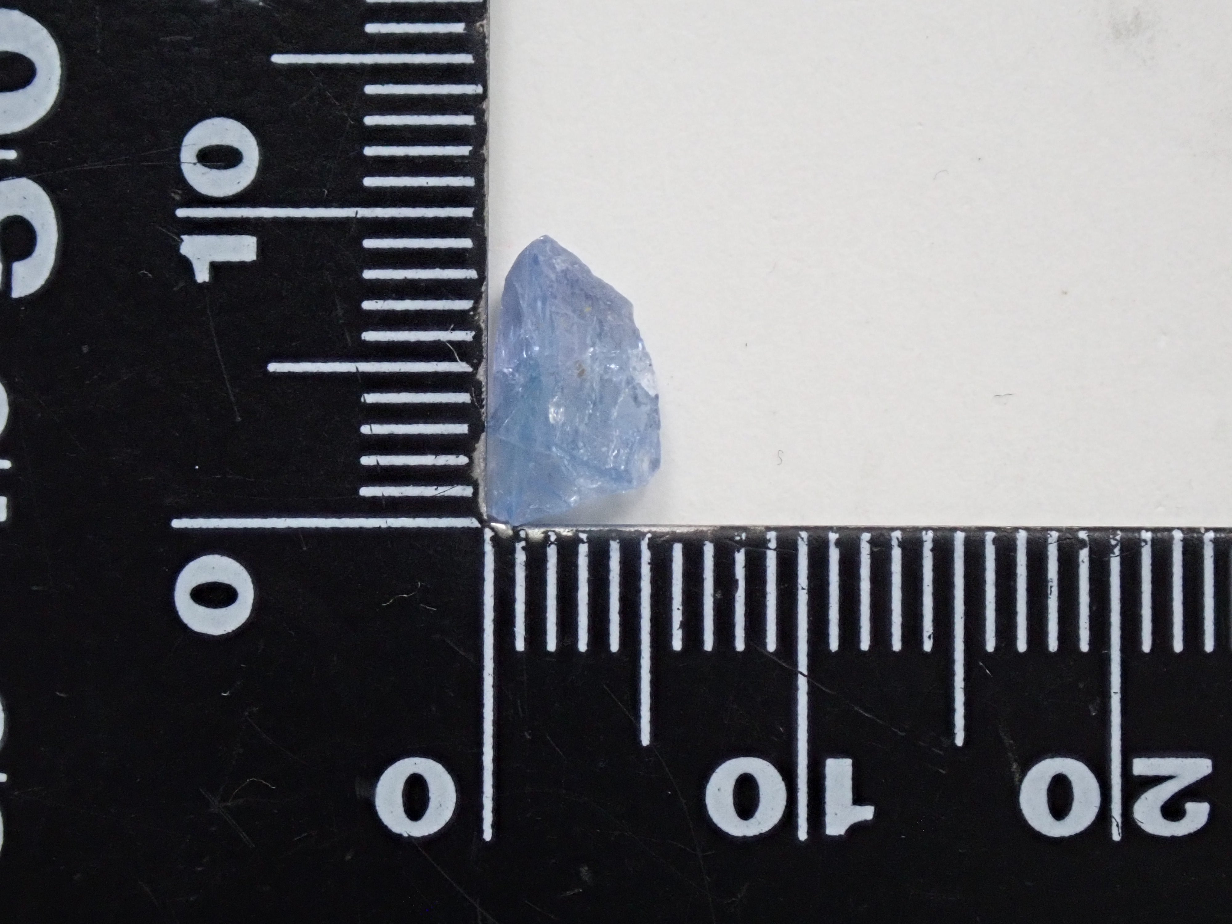 Colombian Euclase 1.343ct rough stone