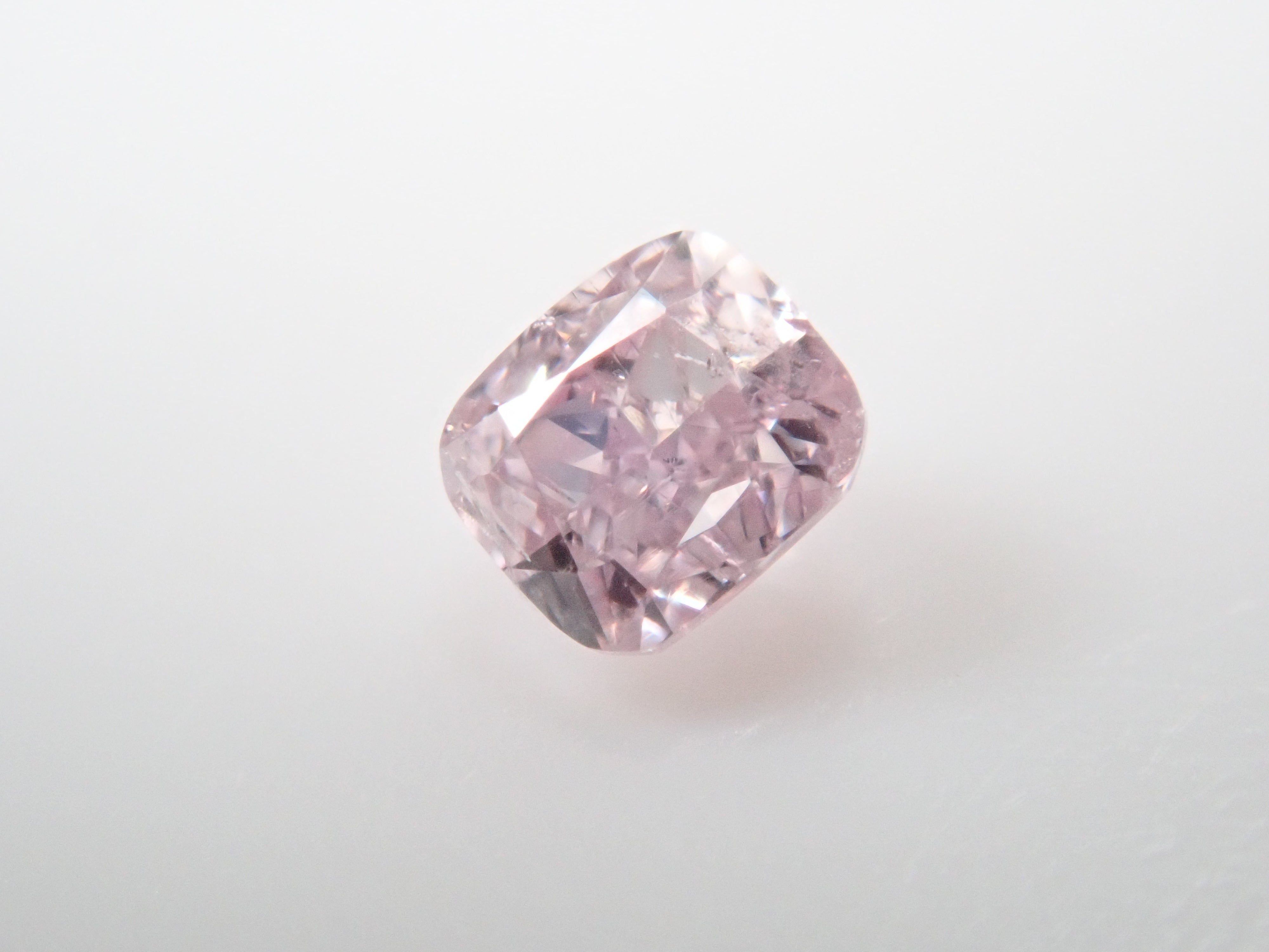 【32501451掲載】ピンクダイヤモンド 0.046ctルース(FANCY LIGHT PURPLISH PINK, SI-2)