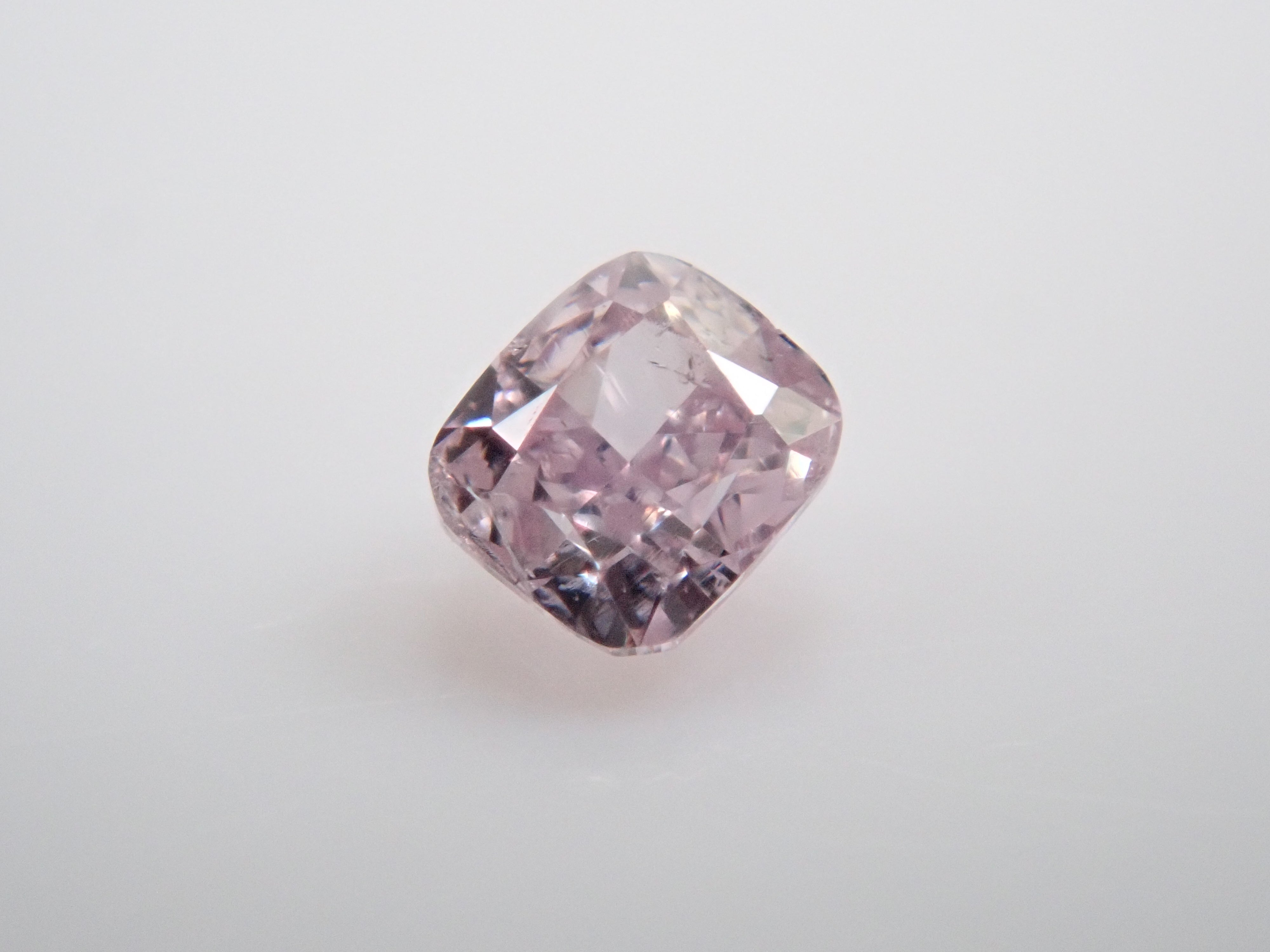 【32501451掲載】ピンクダイヤモンド 0.046ctルース(FANCY LIGHT PURPLISH PINK, SI-2)