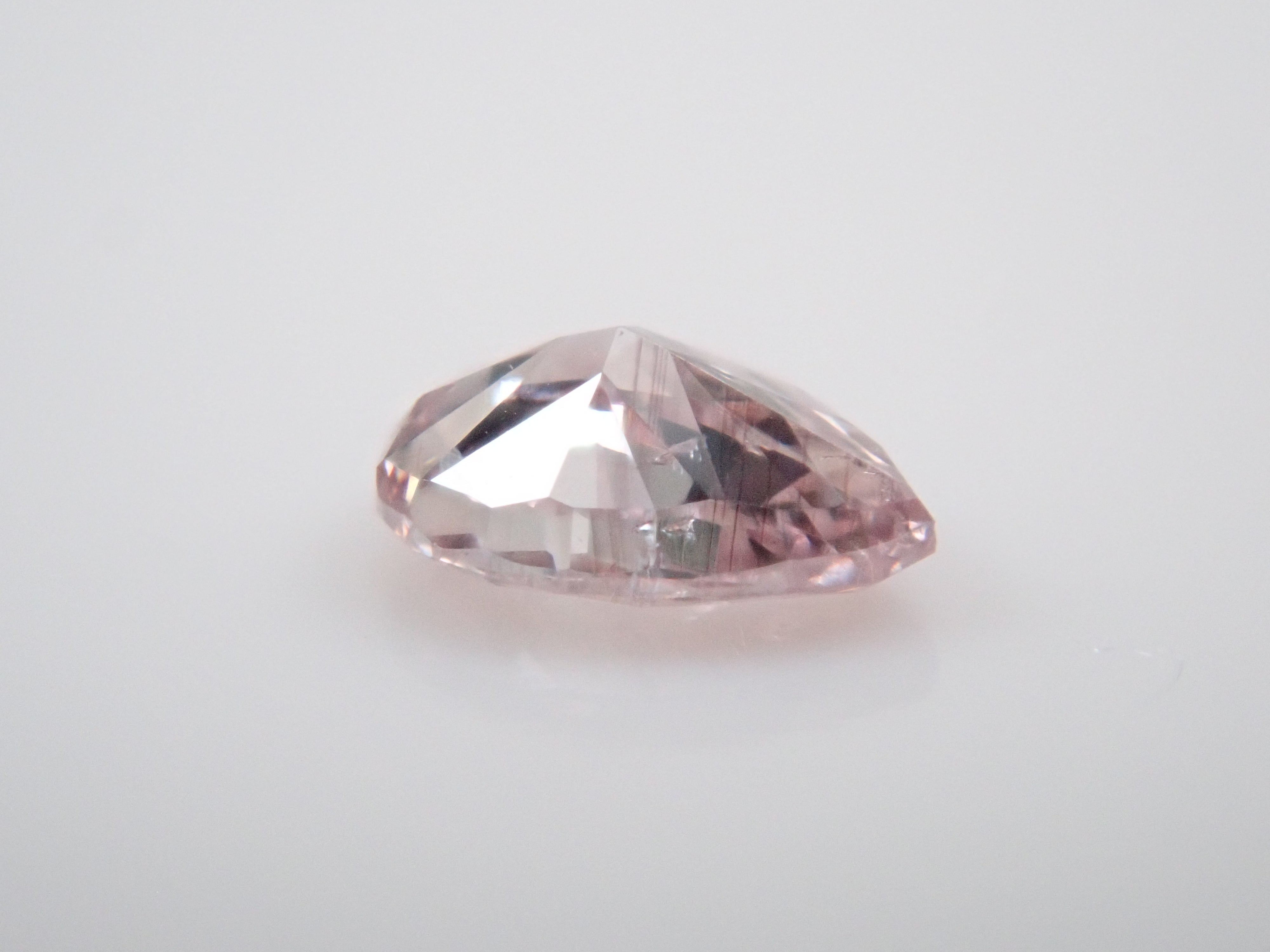【32501454掲載】ピンクダイヤモンド 0.051ctルース(FANCY LIGHT PINK, SI-2)