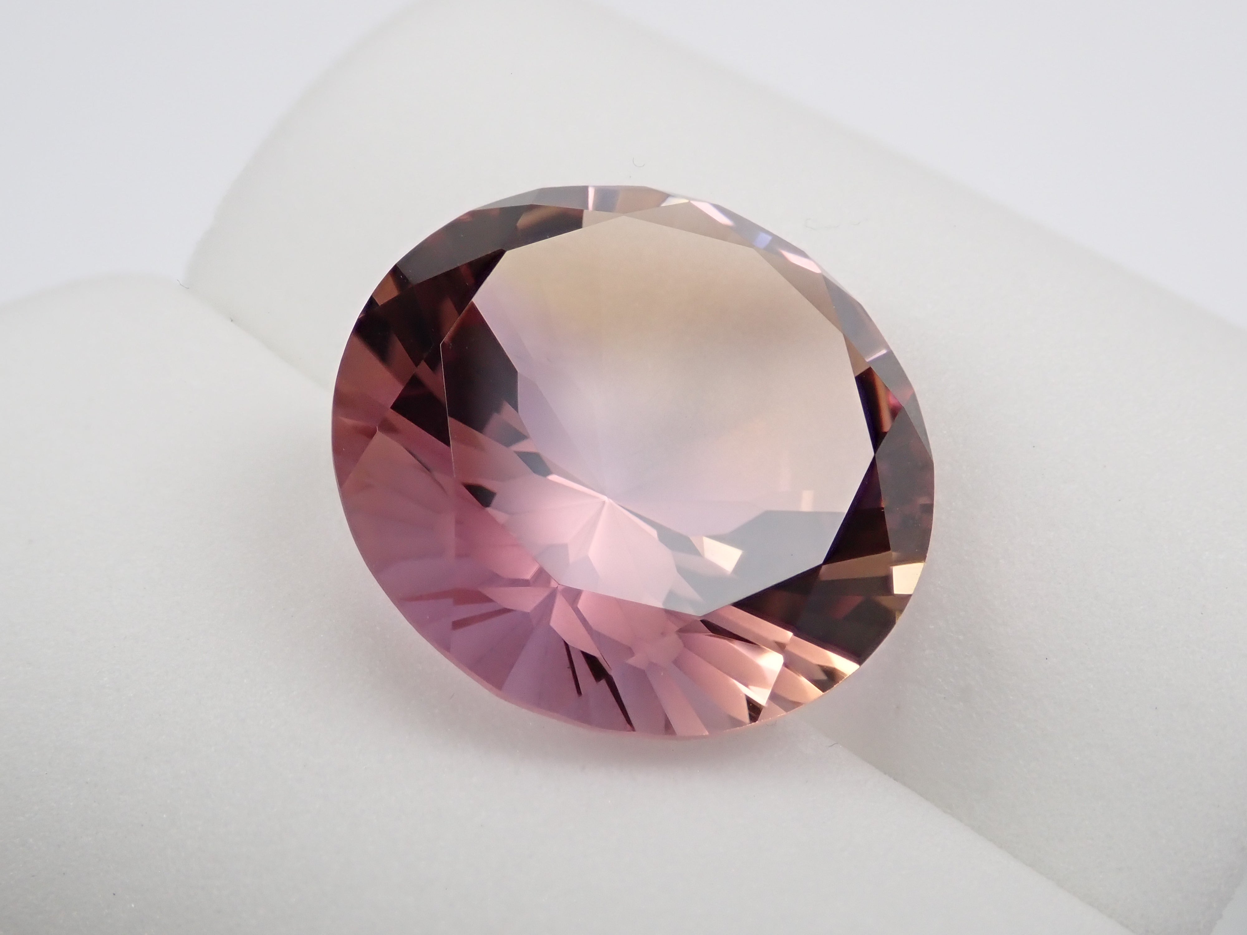 【さくらインカット】アメトリン 18mm/16.421ct《コラボ》ルース ワッペン付