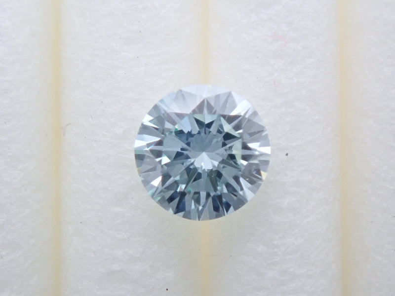 アイスブルーダイヤモンド 0.207ctルース（FANCY LIGHT  BLUE GREEN,VS-2）