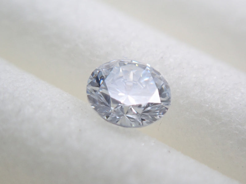 合成ダイヤモンド（ラボグロウンダイヤモンド）2.6mm/0.071ctルース《HPHT製法》 中宝鑑