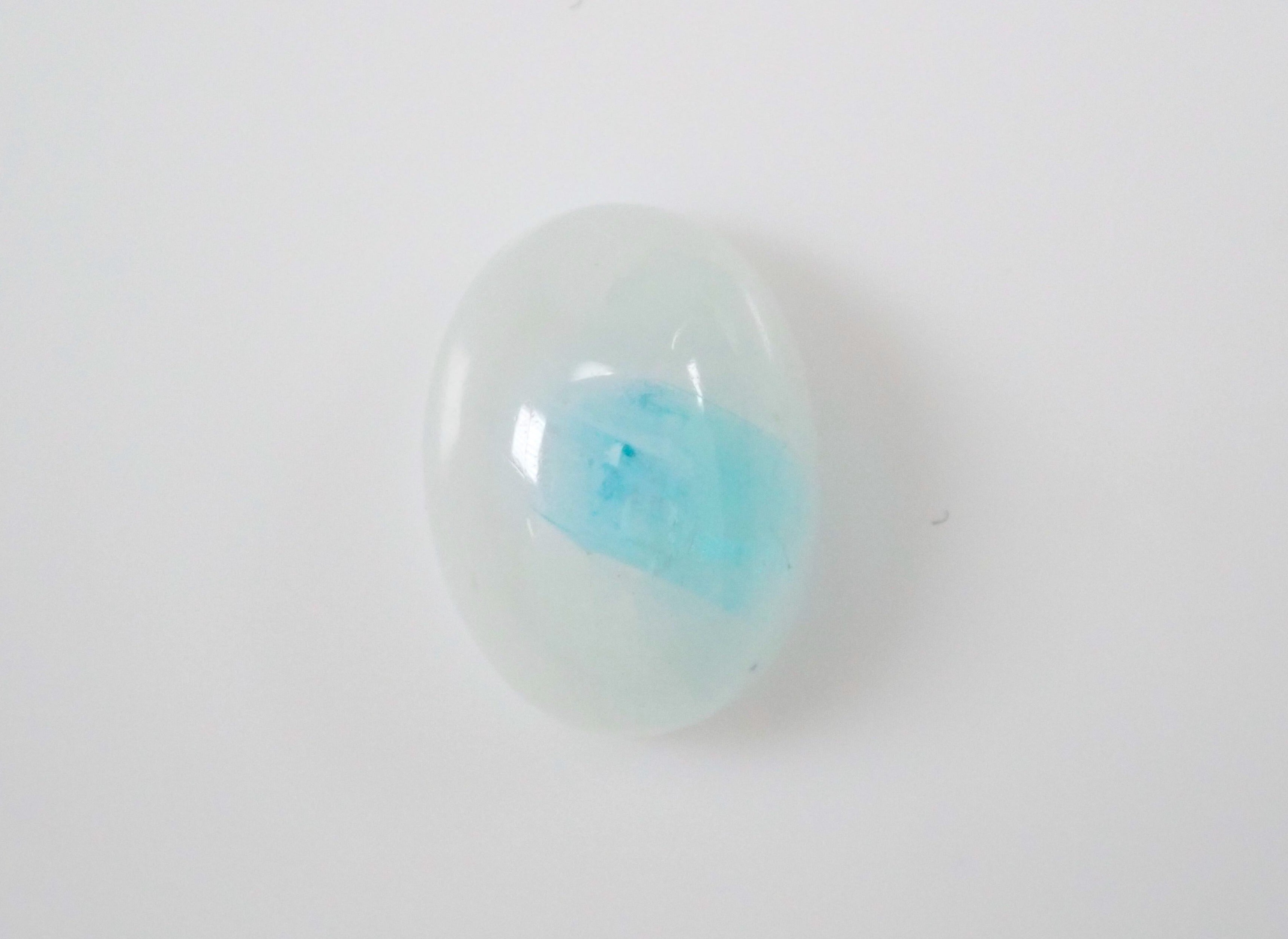 Brazilian Paraiba tourmaline in quartz 1.297ct loose