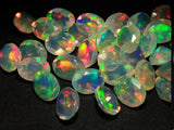 Ethiopian opal 1 stone (oval cut, 3 x 4 mm) loose (discount available for multiple purchases)
