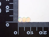 エチオピア産オパール 1石（オーバルカット,3×4mm）ルース《複数購入割引有》
