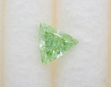 Mint green diamond (treatment) 0.063ct loose (equivalent to VS class)
