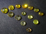 寶石扭蛋 3,980日圓💎1顆鑽石《玫瑰切割》（彩黃等，2.3mm-3.3mm）