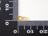 宝石ガチャガチャ3,980円💎ダイヤモンド1石《ローズカット》(ファンシーイエローなど,2.3mm-3.3mm)