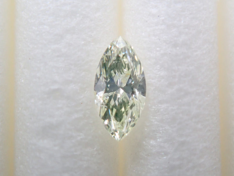 グリーンダイヤモンド 0.071ctルース(VERY LIGHT YELLOW GREEN, SI2)