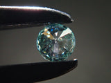 アイスブルーダイヤモンド 0.058ctルース(FANCY GREENISH BLUE, VS2)