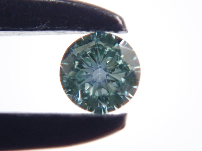 アイスブルーダイヤモンド 0.062ctルース(FANCY GREENISH BLUE, VS2