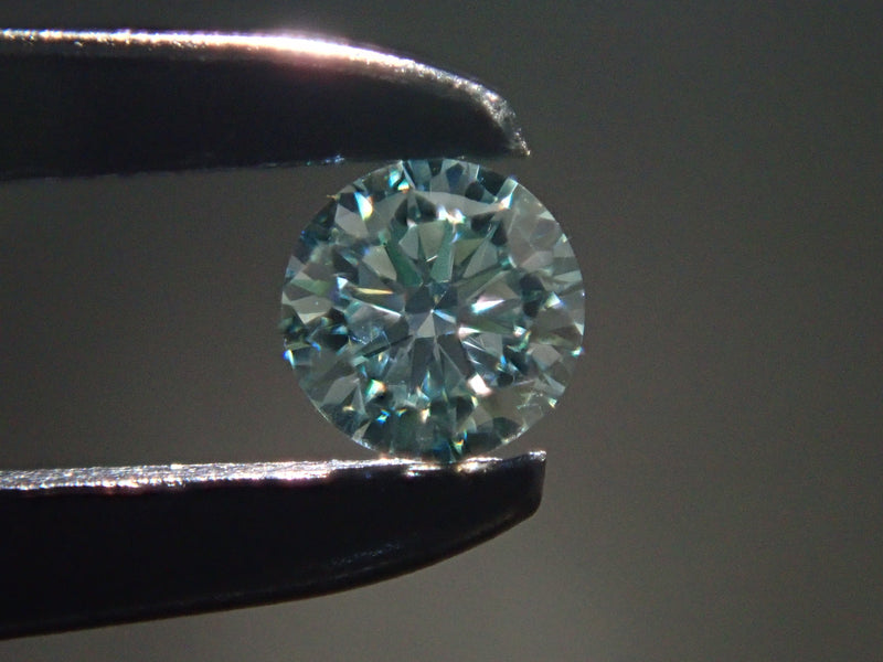 アイスブルーダイヤモンド 0.062ctルース(FANCY GREENISH BLUE, VS2)