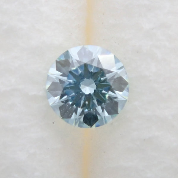 冰藍色鑽石 0.082 克拉裸鑽（彩綠藍，VS1） – カラッツSTORE