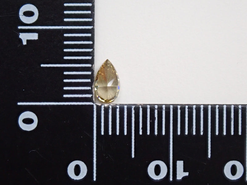カメレオンダイヤモンド 0.304ctルース(FANCY BROWNISH GREENISH YELLOW, VS1)
