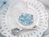 【3/6 22時販売】アイスブルーダイヤモンド1.2mm or 2.0mm 1石（VSクラス相当,ラウンドカット）《複数購入割引有り》