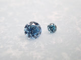 冰藍色鑽石1.2mm或2.0mm 1顆（VS級同等，圓形切割）《可多次購買折扣》