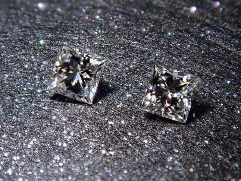 公主方形切割鑽石2.0mm裸鑽（相當於VS級）《多買有優惠》