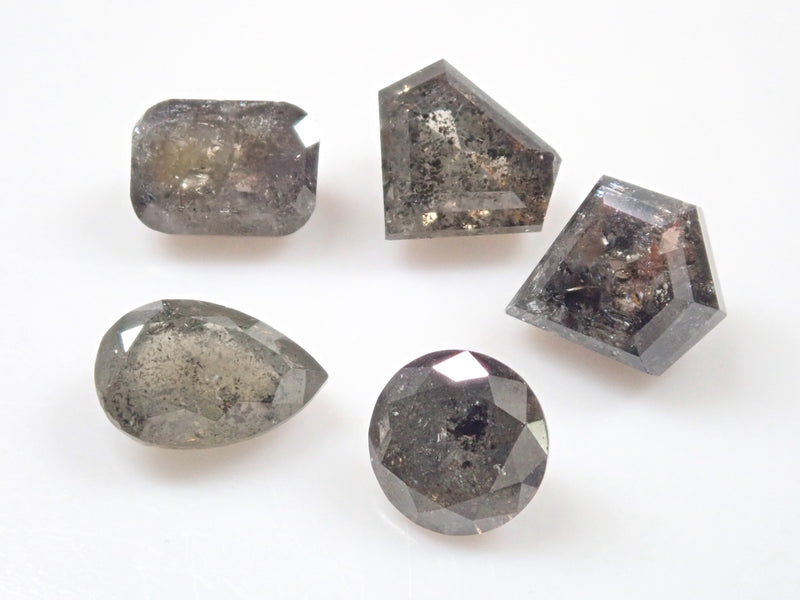 寶石扭蛋扭蛋💎鹽和胡椒鑽石 1 石頭