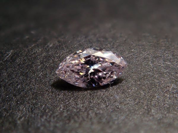 ピンクダイヤモンド 0.036ctルース(VERY LIGHT PURPLISH PINK, SI2)