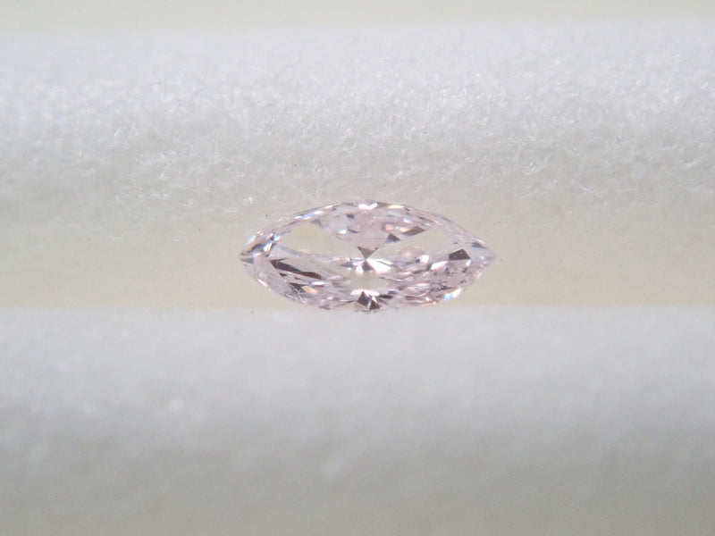 ピンクダイヤモンド 0.036ctルース(VERY LIGHT PURPLISH PINK, SI2)