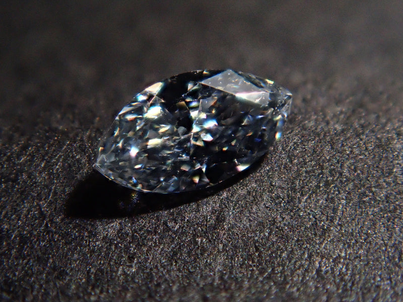 ブルーダイヤモンド 0.051ctルース(LIGHT GRAYISH BLUE, SI1 