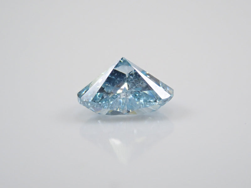 アイスブルーダイヤモンド 1.008ctルース(FANCY INTENSE GREENISH BLUE ...
