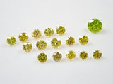 宝石ガチャガチャ『4月誕生石』💎蛍光ダイヤモンド（VS-SIクラス相当,トリートメント,3.75mmのアップルグリーンカラー含む）1石《複数購入割引有》