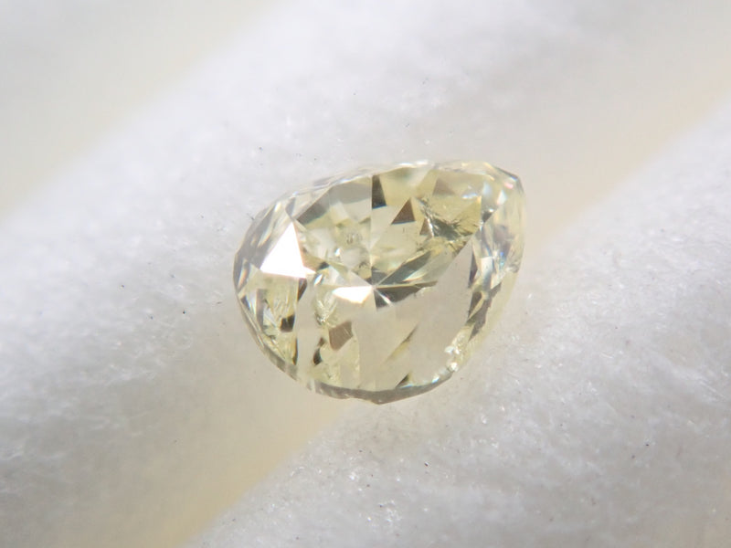 イエローダイヤモンド 0.106ctルース（Iクラス相当）