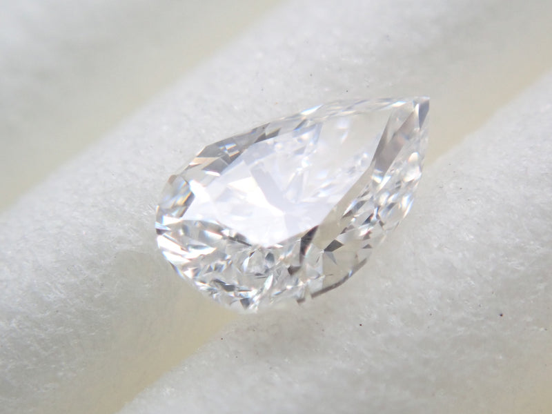ダイヤモンド 0.238ctルース(D, SI1,ペアシェイプカット)