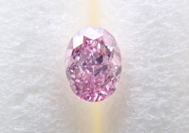 fancy intense pinkish purple 0.059ct-