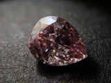 ピンクダイヤモンド 0.310ctルース(FANCY BROWNISH PURPLE PINK, SI2)