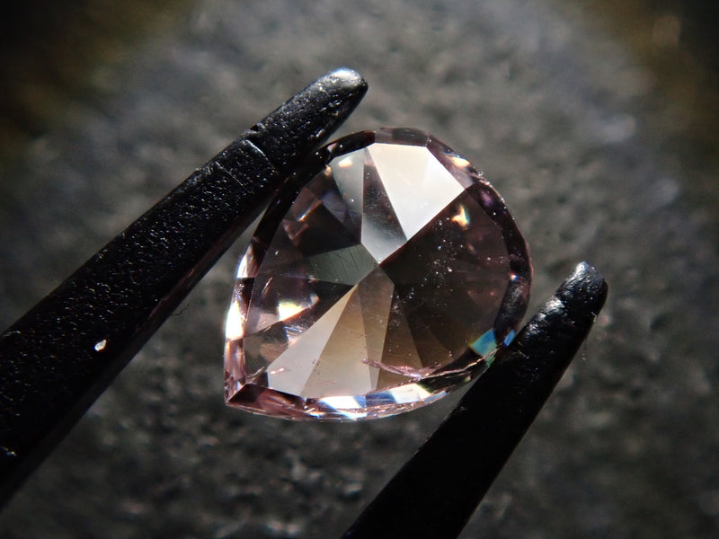 ピンクダイヤモンド 0.310ctルース(FANCY BROWNISH PURPLE PINK, SI2