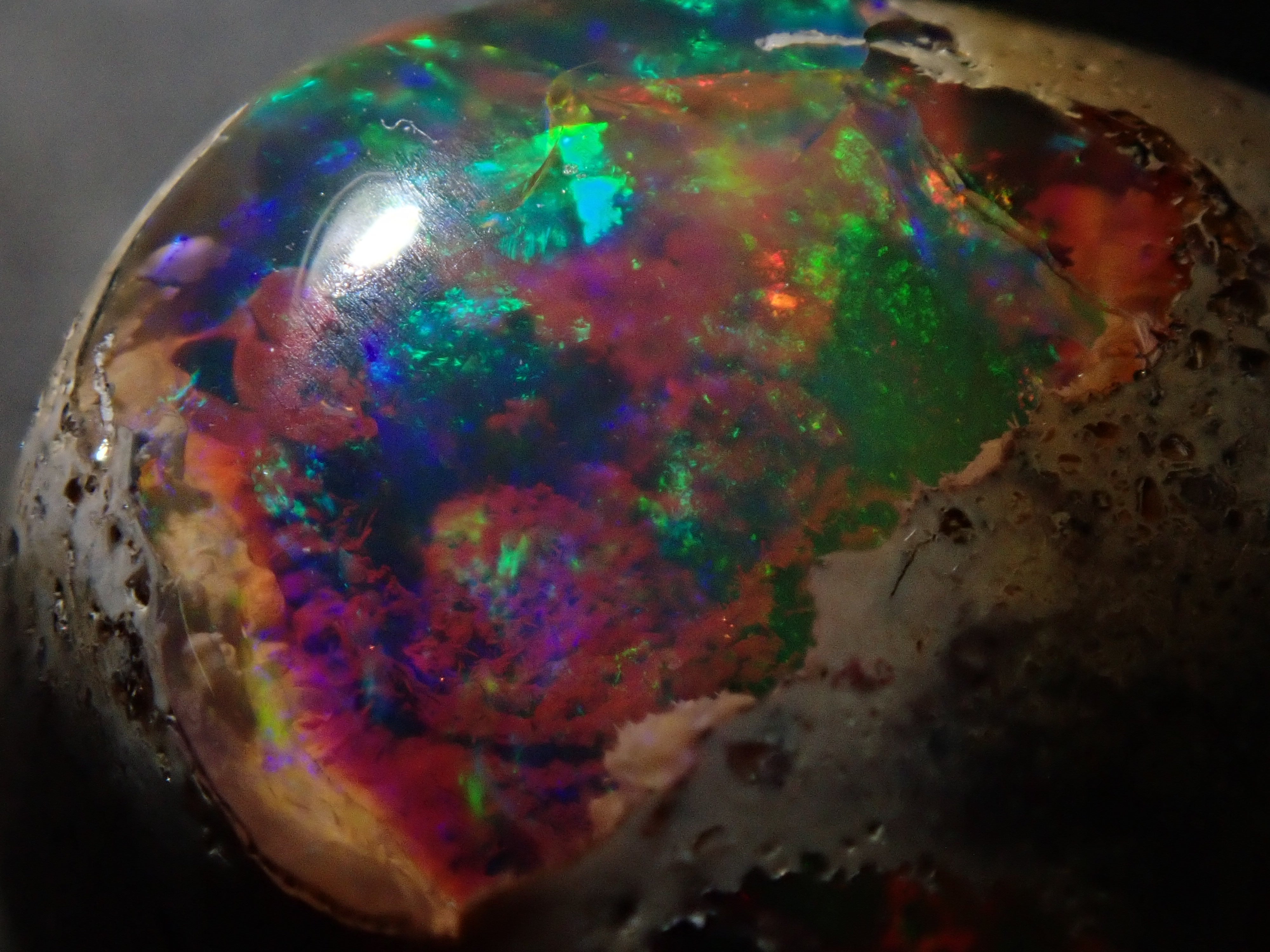 【12530283掲載】カンテラオパール 17.221ctルース