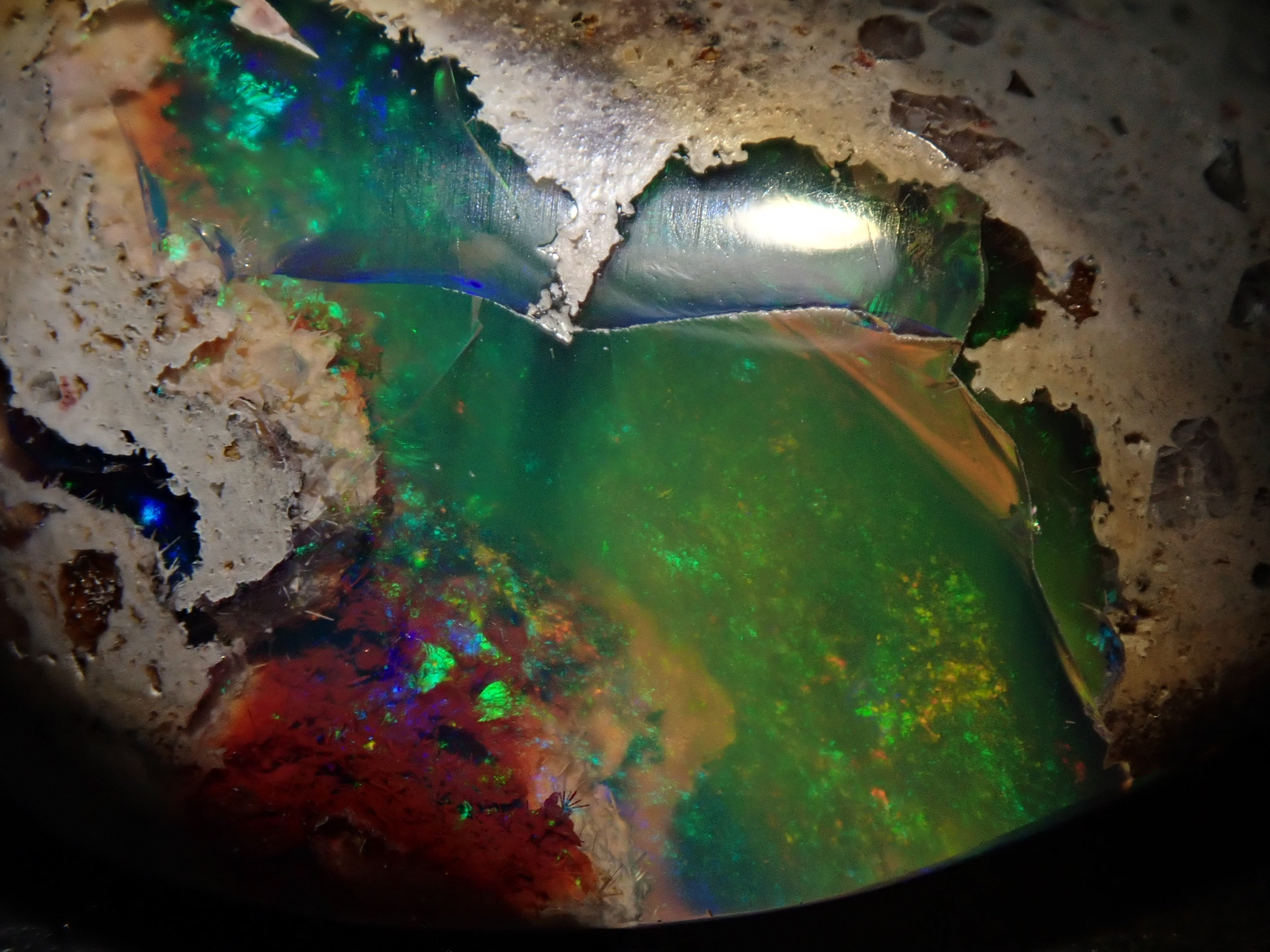 【12530283掲載】カンテラオパール 17.221ctルース