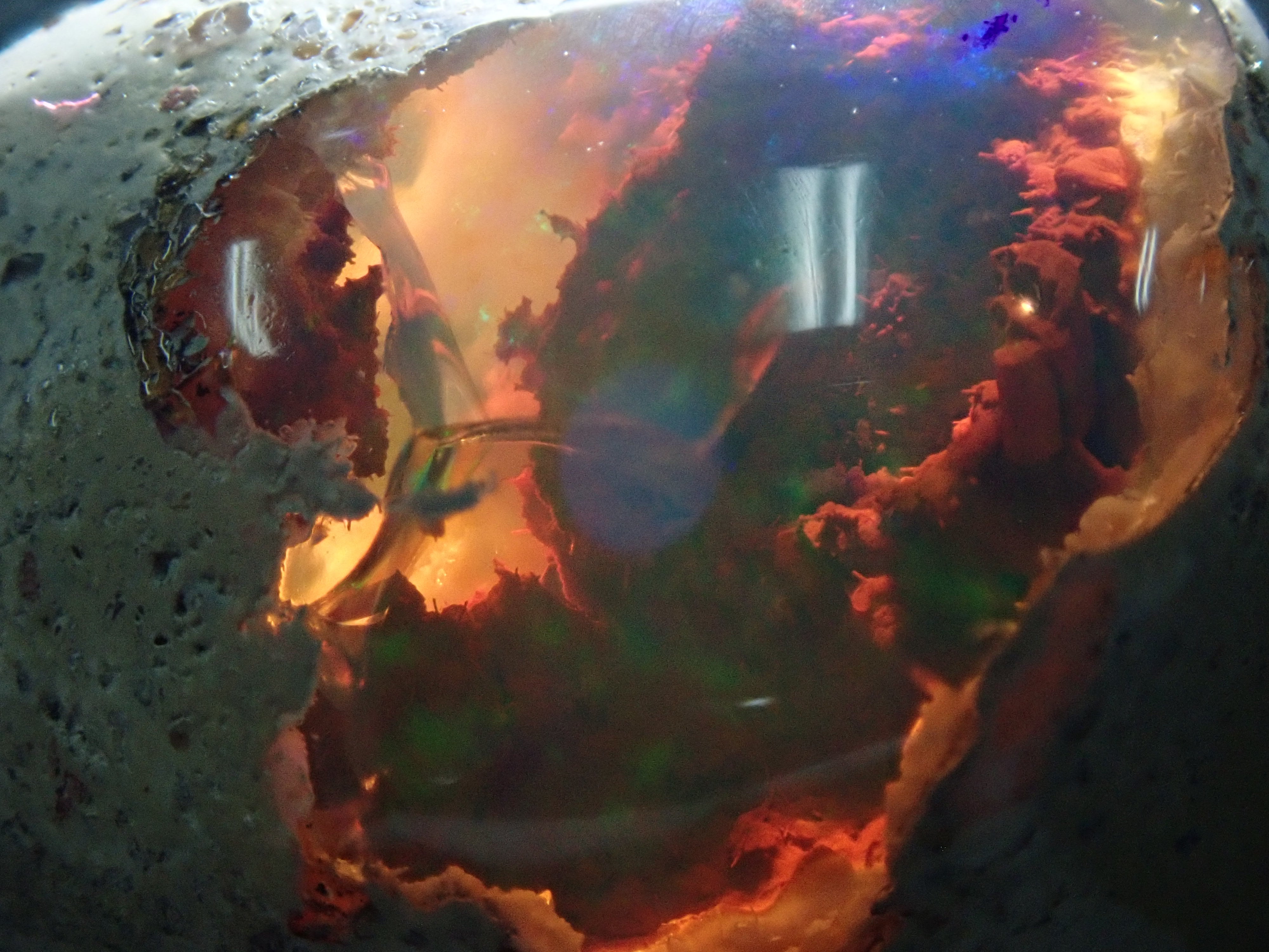 【12530283掲載】カンテラオパール 17.221ctルース