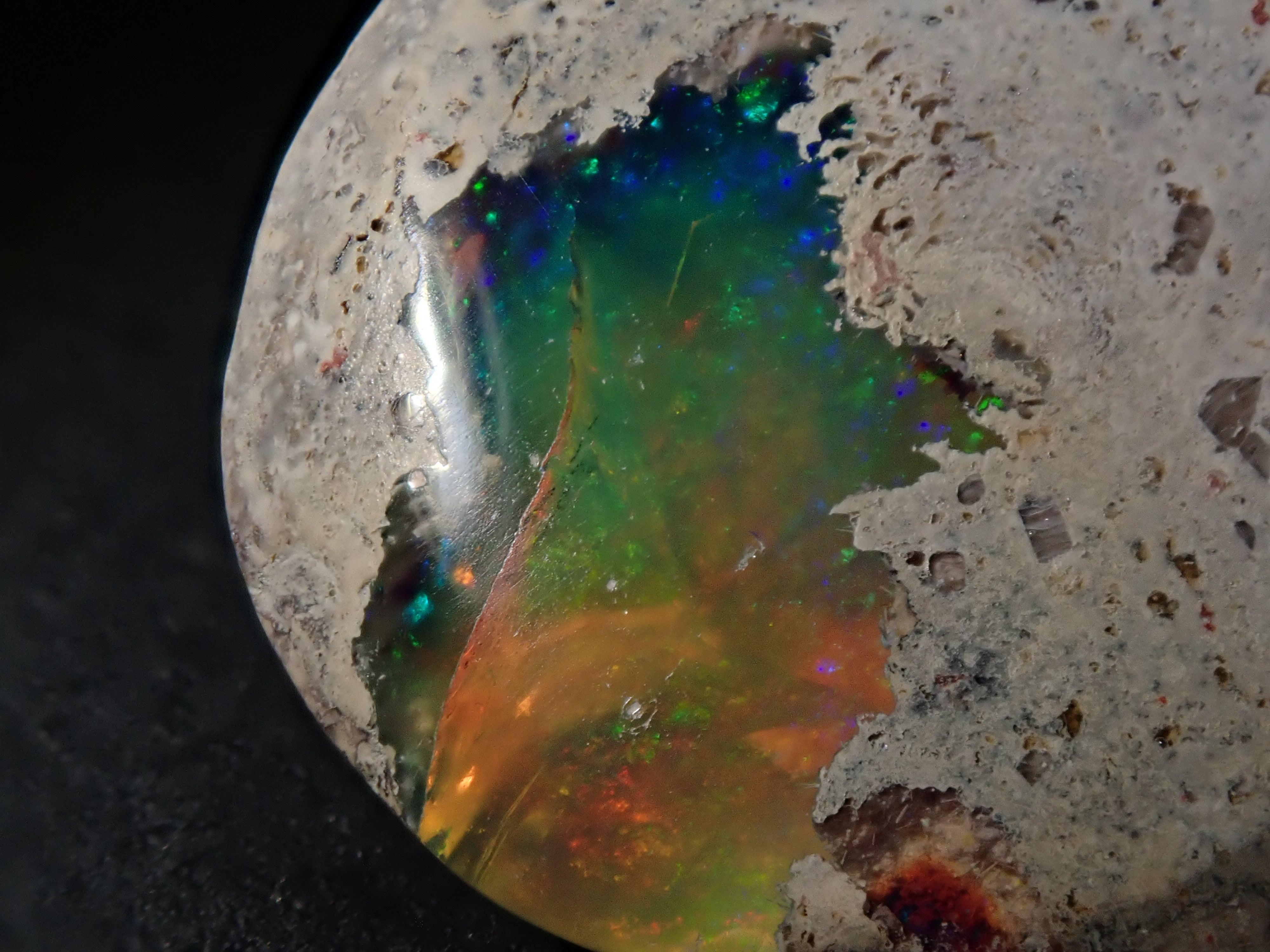 【12530283掲載】カンテラオパール 17.221ctルース