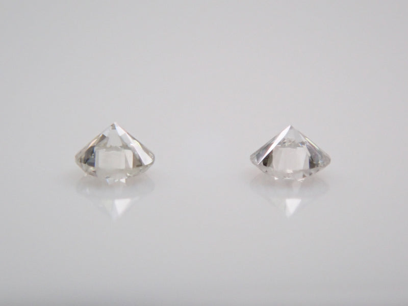 ダイヤモンド 1.5mm/0.028ct 2石ペアルース(VSクラス相当）