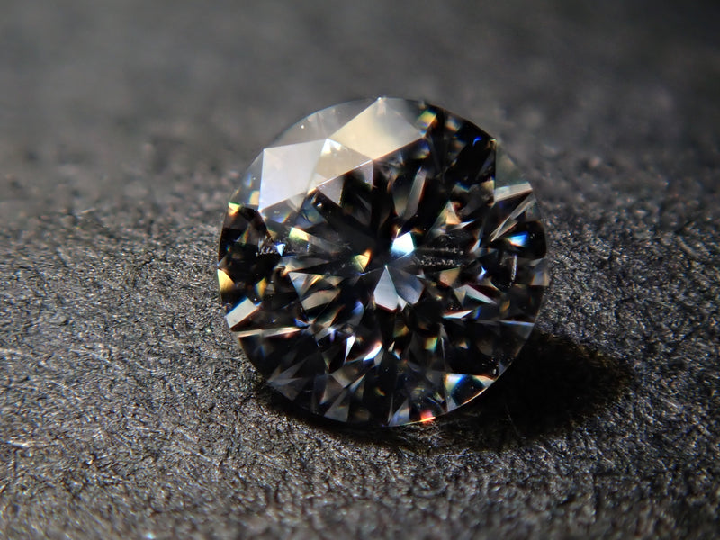 ダイヤモンド 3.4mm/0.141ctルース(D, SI-1, EXCELLENT H&C ハート ...