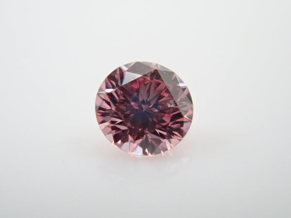 【32501133掲載】ピンクダイヤモンド 0.031ctルース(FANCY PURPLISH PINK, I1)