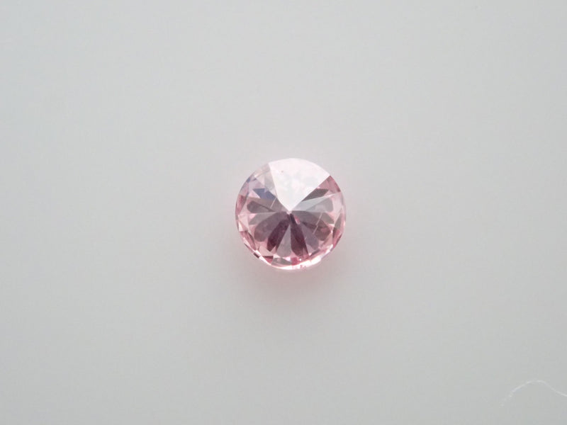ファンシーパープリッシュピンクダイヤモンド 2mm/0.034ctルース(FANCY