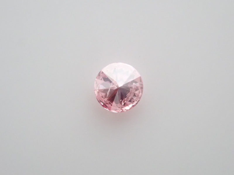 ファンシーパープリッシュピンクダイヤモンド 2.1mm/0.036ctルース(FANCY PURPLISH PINK, I1)